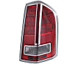 Driver and Passenger Side Halogen Tail Light, With bulb(s), OE Replacement