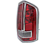 Driver and Passenger Side Halogen Tail Light, With bulb(s), OE Replacement