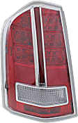 2014 Chrysler 300 - Driver and Passenger Side Halogen Tail Light, With bulb(s), OE Replacement, CAPA Certified