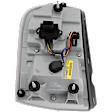 Driver and Passenger Side Halogen Tail Light, With bulb(s), OE Replacement