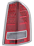 Driver and Passenger Side Tail Lights, with Bulbs, Halogen, CAPA Certified