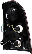 Driver and Passenger Side Halogen Tail Light, With bulb(s), OE Replacement