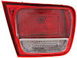 Driver and Passenger Side, Inner Tail Lights, With bulb(s), Halogen, Mounts on Luggage Lid, CAPA CERTIFIED