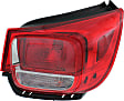 Driver and Passenger Side, Inner and Outer Tail Lights, With bulb(s), Halogen, Mounts on Body, CAPA CERTIFIED