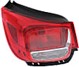 Driver and Passenger Side, Inner and Outer Tail Lights, With bulb(s), Halogen, Mounts on Body, CAPA CERTIFIED