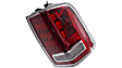 Driver and Passenger Side Halogen Tail Light, With bulb(s), OE Replacement