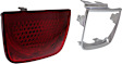 Driver and Passenger Side, Inner and Outer Halogen Tail Light, With bulb(s), OE Replacement