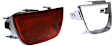 Driver Side, Inner And Outer Halogen Tail Light, With bulb(s), OE Replacement
