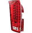 Driver and Passenger Side LED Tail Light, With bulb(s), OE Replacement