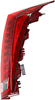 Driver and Passenger Side LED Tail Light, With bulb(s), OE Replacement, CAPA Certified