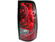 2006 Chevrolet Silverado 2500 HD - Driver and Passenger Side Halogen Tail Light, Without bulb(s), OE Replacement, Fleetside
