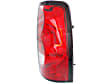 Driver and Passenger Side Halogen Tail Lights, without Bulbs, Fleetside, CAPA CERTIFIED