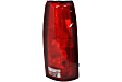 1988-1998 Chevrolet K1500 - Driver and Passenger Side Halogen Tail Light, Without bulb(s), OE Replacement