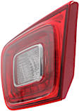 Passenger Side, Inner and Outer LED Tail Light, With bulb(s), OE Replacement