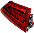 Driver and Passenger Side Halogen Tail Light, With bulb(s), OE Replacement