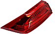 Driver and Passenger Side Halogen Tail Light, With bulb(s), OE Replacement