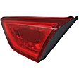 Passenger Side, Inner and Outer Halogen Tail Light, With bulb(s), OE Replacement