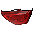 Driver Side, Inner And Outer Halogen Tail Light, With bulb(s), OE Replacement