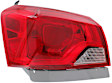 Driver and Passenger Side, Outer Tail Lights, with Bulbs, Halogen, Mounts on Body, CAPA CERTIFIED