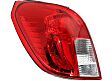 Driver and Passenger Side Halogen Tail Light, With bulb(s), OE Replacement