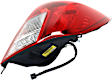 Driver and Passenger Side Halogen Tail Light, With bulb(s), OE Replacement,, CAPA Certified