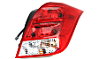 Driver and Passenger Side Tail Lights, with Bulbs, Halogen, LS and LTZ Models