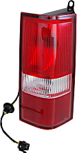 2023 Chevrolet Express 3500 - Driver and Passenger Side Halogen Tail Light, With bulb(s), OE Replacement