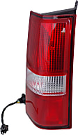 Driver and Passenger Side Halogen Tail Light, With bulb(s), OE Replacement, CAPA Certified