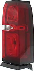 Driver and Passenger Side Halogen Tail Light, With bulb(s), OE Replacement, CAPA Certified
