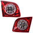 Driver and Passenger Side, Inner Halogen Tail Light, With bulb(s), OE Replacement