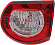 Driver and Passenger Side, Inner Halogen Tail Light, With bulb(s), OE Replacement