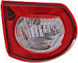 Driver and Passenger Side, Inner Halogen Tail Light, With bulb(s), OE Replacement