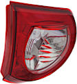 Driver and Passenger Side, Inner Halogen Tail Light, With bulb(s), OE Replacement