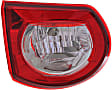 Driver Side, Inner And Outer Halogen Tail Light, With bulb(s), OE Replacement