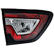 Driver and Passenger Side, Inner and Outer Halogen Tail Light, With bulb(s), OE Replacement
