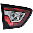Driver and Passenger Side, Inner and Outer Halogen Tail Light, With bulb(s), OE Replacement