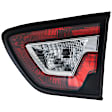 Driver and Passenger Side, Inner and Outer Halogen Tail Light, With bulb(s), OE Replacement