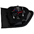 Passenger Side, Inner and Outer Halogen Tail Light, With bulb(s), OE Replacement