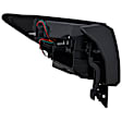Passenger Side, Inner and Outer Halogen Tail Light, With bulb(s), OE Replacement