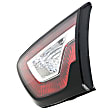 Driver and Passenger Side, Inner and Outer Halogen Tail Light, With bulb(s), OE Replacement,, CAPA Certified