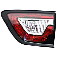 Driver and Passenger Side, Inner and Outer Halogen Tail Light, With bulb(s), OE Replacement,, CAPA Certified