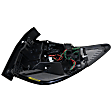 Driver Side, Inner And Outer Halogen Tail Light, With bulb(s), OE Replacement,, CAPA Certified