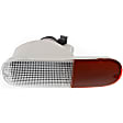 2005 Chrysler PT Cruiser - Driver and Passenger Side Halogen Back Up Light, With bulb(s), Clear & Red Lens