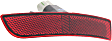 Rear, Driver and Passenger Side Side Marker With bulb(s)