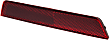 Rear, Driver and Passenger Side Bumper Reflector