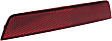 Rear, Driver and Passenger Side Bumper Reflector