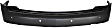 2012 Cadillac SRX Luxury - Rear, Upper and Lower Upper - Primed, Lower - Textured Bumper Cover, For Models Without Crash Imminent Braking and Blind Spot Sensor Holes