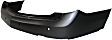 2012 Cadillac SRX Luxury - Rear, Upper and Lower Upper - Primed, Lower - Textured Bumper Cover, For Models Without Crash Imminent Braking and Blind Spot Sensor Holes
