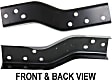 Rear, Driver and Passenger Side, Outer Bumper Brackets