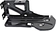 Rear, Driver and Passenger Side Bumper Brackets, Impact Bar, Bumper with Corner Step